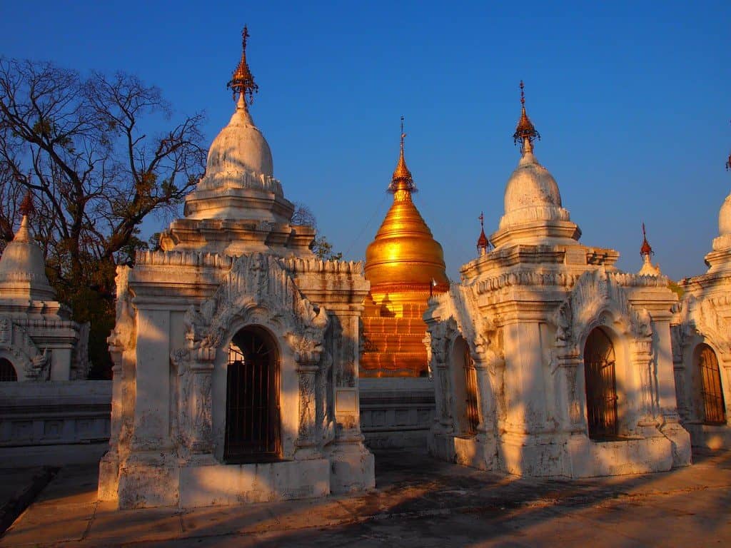 Kuthodaw Pagoda best well known for containing the world’s largest book