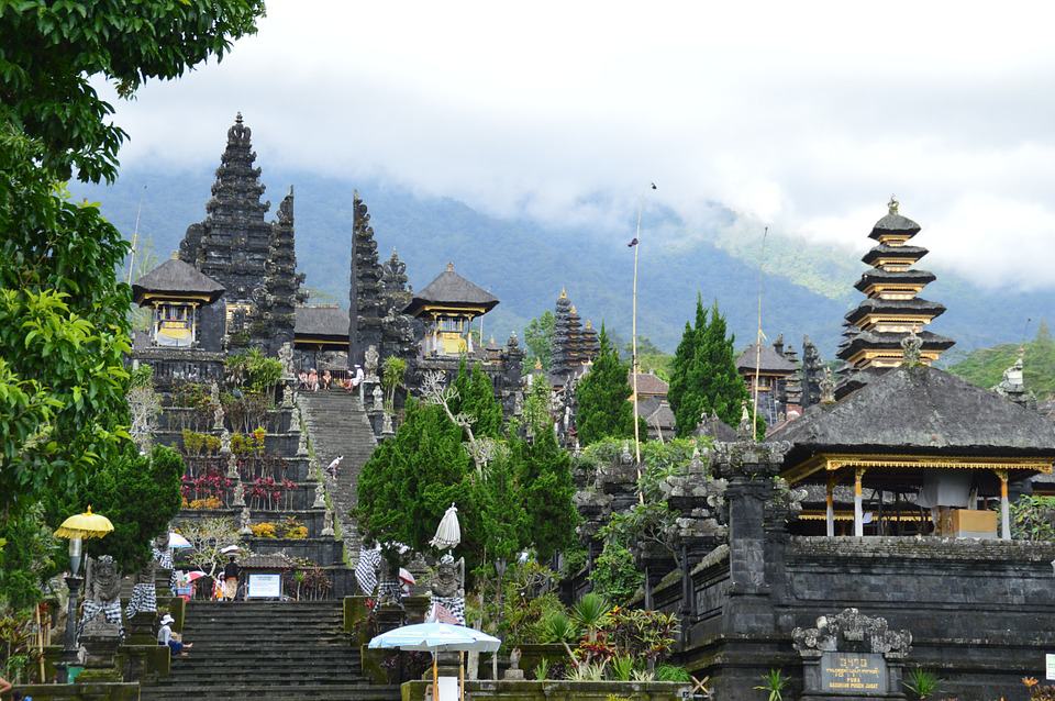 Bersakih Temple is also known as 'Mother of Temple' which is 1,000 metres high on the southwestern slopes of Mount Agung