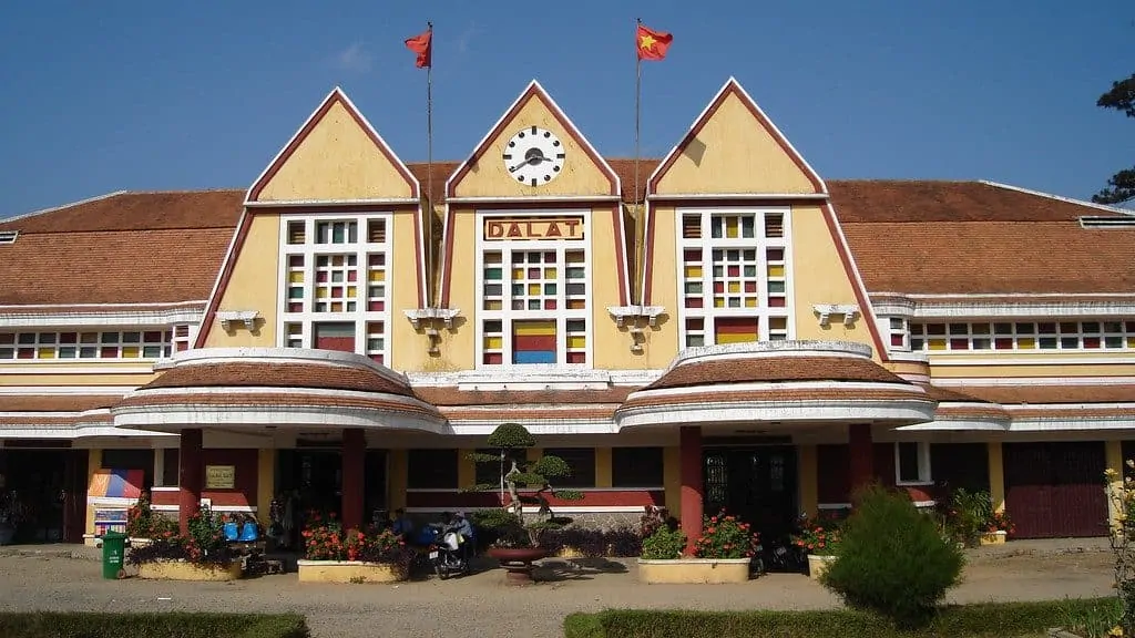 Dalat Railway Station is the one of the finest piece of colonial architecture in Vietnam.