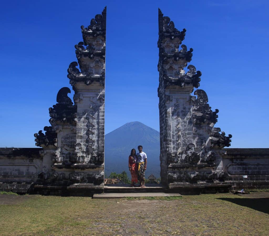 Lempuyang Temple is a must go places when you travel Bali known as Gate Of Heaven 