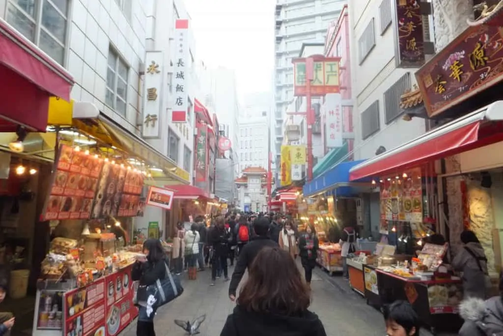 Nankinmachi is the only China Town in the Kansai region