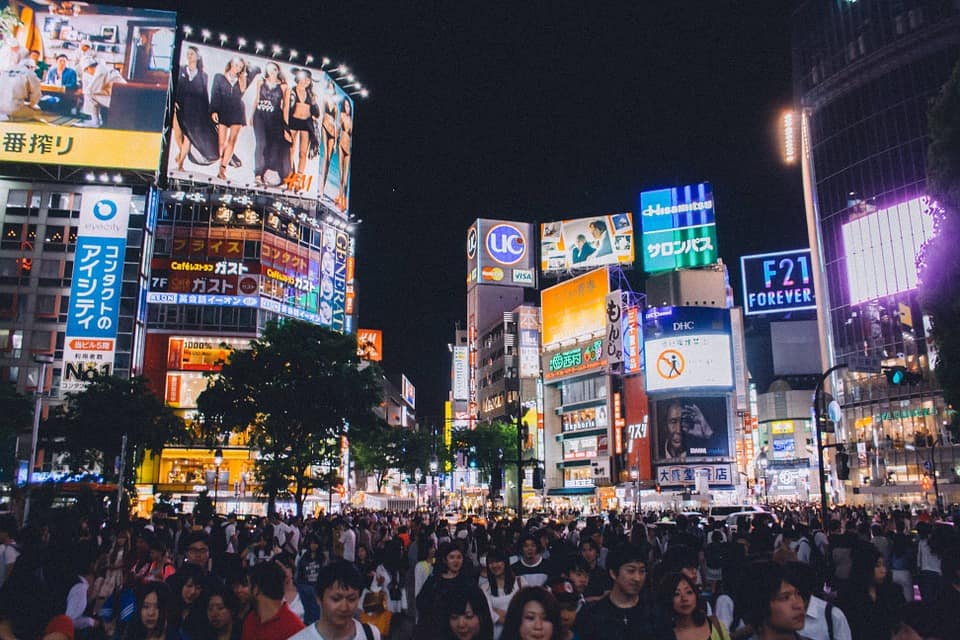 If you travel to Tokyo have to visit Shibuya Crossing as it is the busiest intersection in the world. 