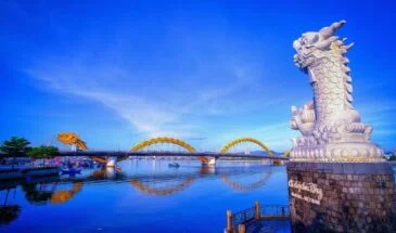 dragon bridge in danang tour packages in Vietnam