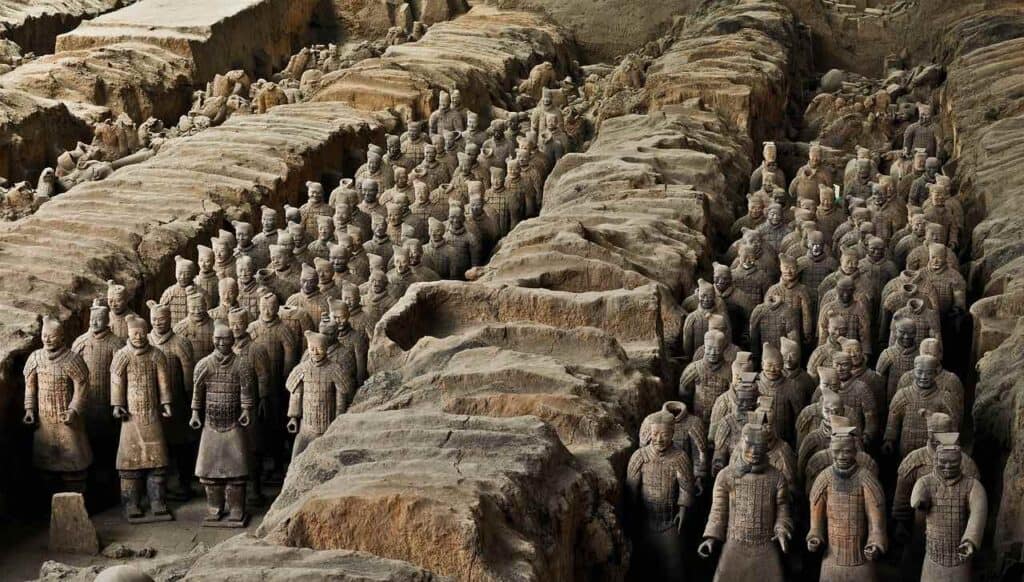 terracotta army Xian in china tour packages
