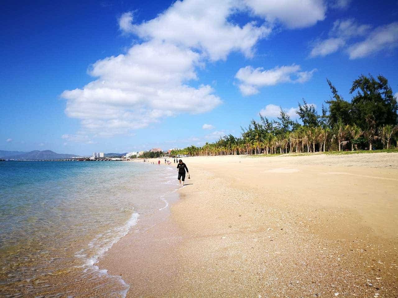 hainan beach in hainan tour package
