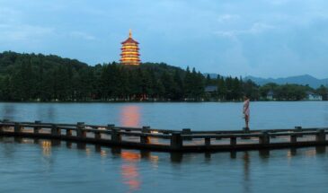 shanghai hangzhou-west-lake-night